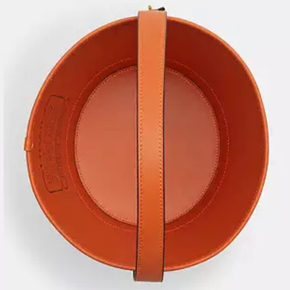 🎃 COACH Trick Or Treat Bucket With Halloween Pumpkin In Regenerative Cotton 🎃 - Picture 15 of 16